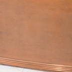 “SanSiro AquitaineA73LA” 73" “Warmed Air Jetted” Tub with a Lightly Aged Solid Copper Shell Exterior and Thick CoreAcryl Acrylic Interior