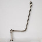 BW04BN “Victorian Drain” with Lift Off Brass Stopper in Brushed Nickel Finish