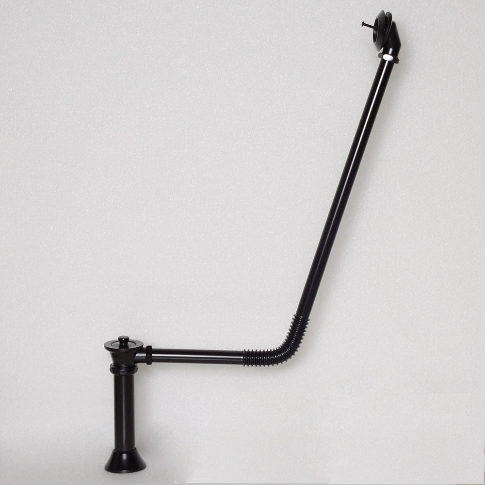 BW04MB “Victorian Drain” with Lift Off Brass Stopper in Matte Black Finish