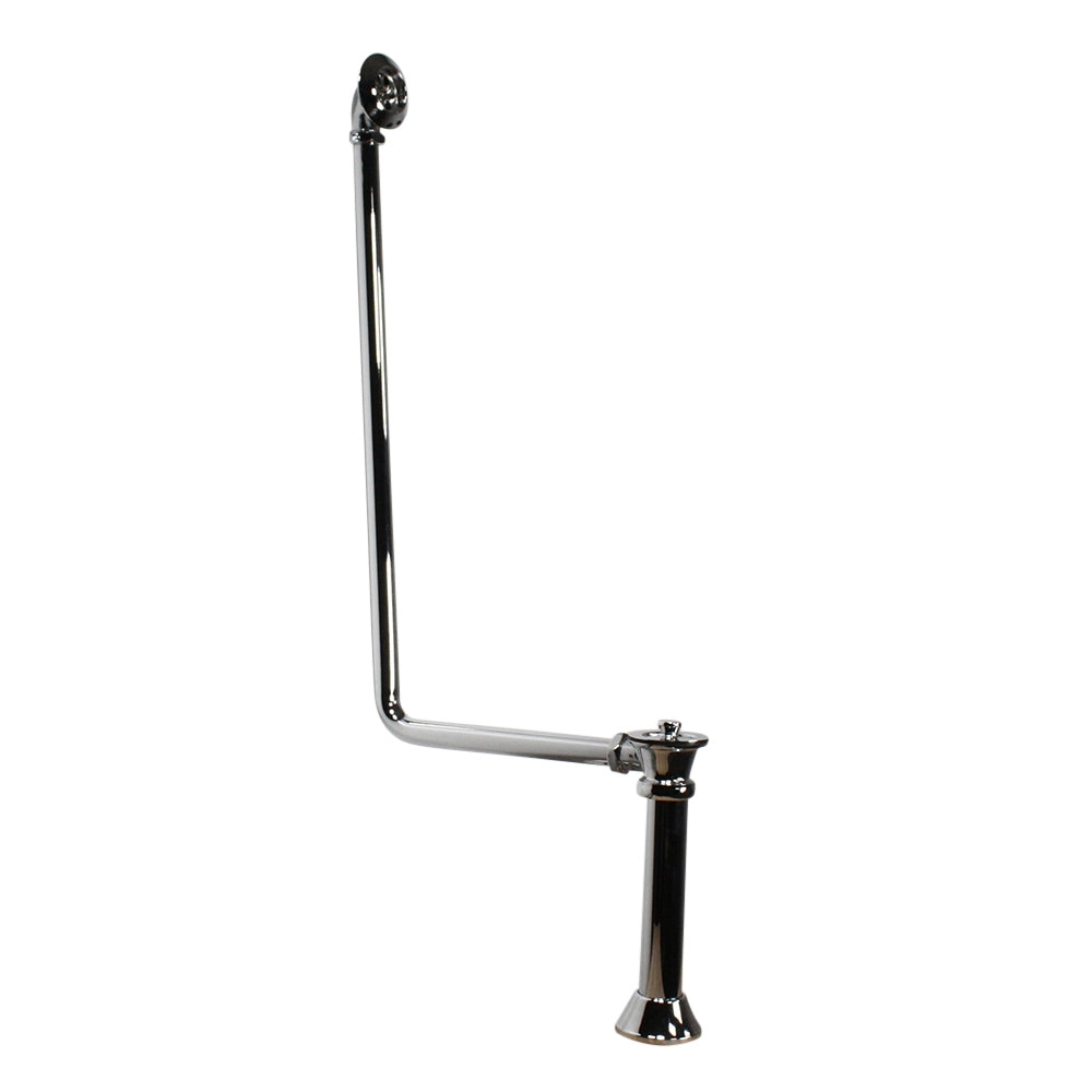 “SanSiro Arles BT59FC” 59" CoreAcryl Acrylic French Bateau “All Inclusive Clawfoot Tub and Faucet Package”