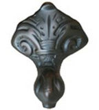 “SanSiro Arles BT59FC” 59" CoreAcryl Acrylic French Bateau “All Inclusive Clawfoot Tub and Faucet Package”