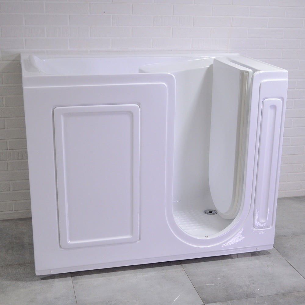 “Revitalize” 53" x 26.5" Walk-In Water Jetted with Water Heater, Ozone and 8 Jets