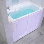 “Revitalize” 53" x 26.5" Walk-In Water Jetted with Water Heater, Ozone and 8 Jets