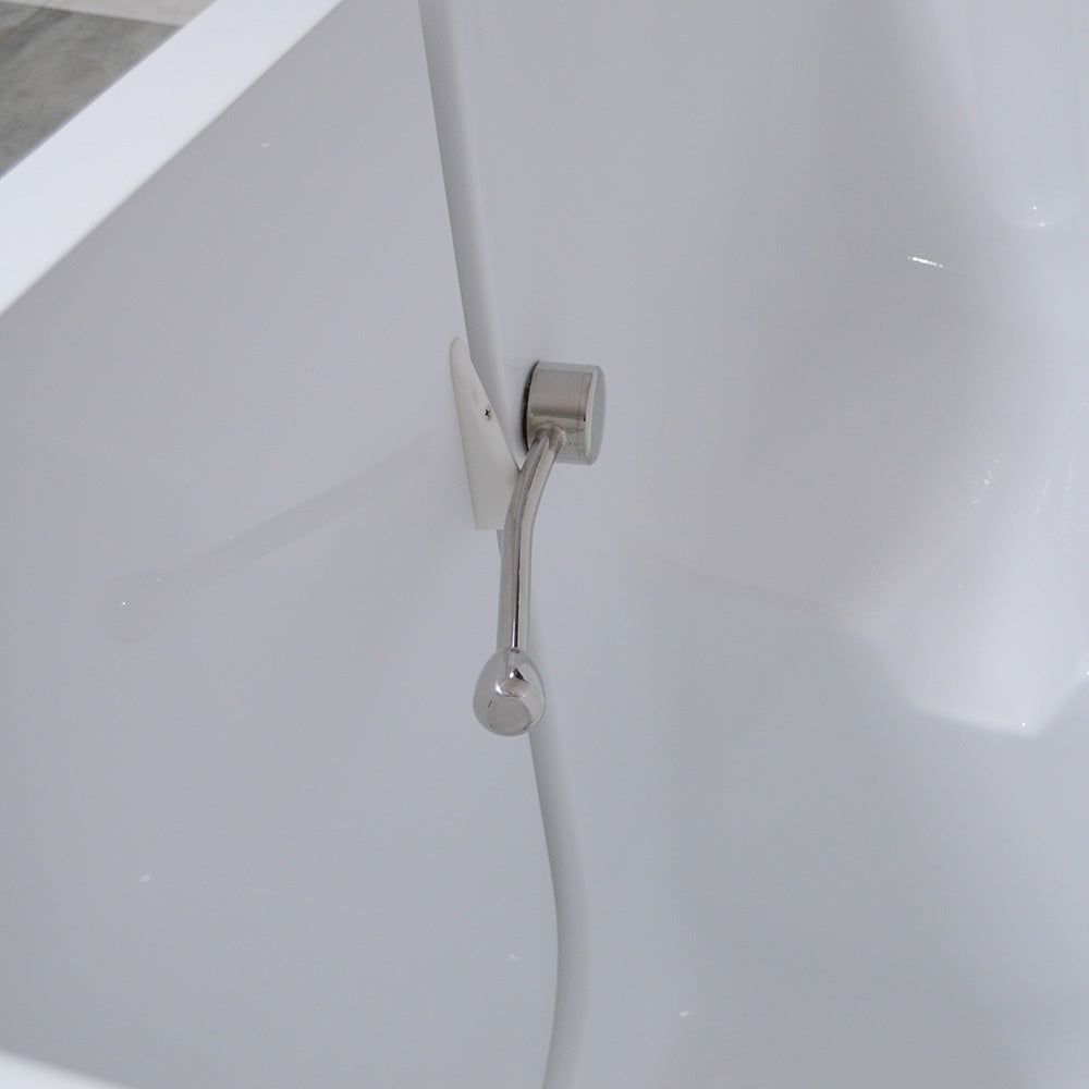 “Revitalize” 53" x 26.5" Walk-In Water Jetted with Water Heater, Ozone and 8 Jets