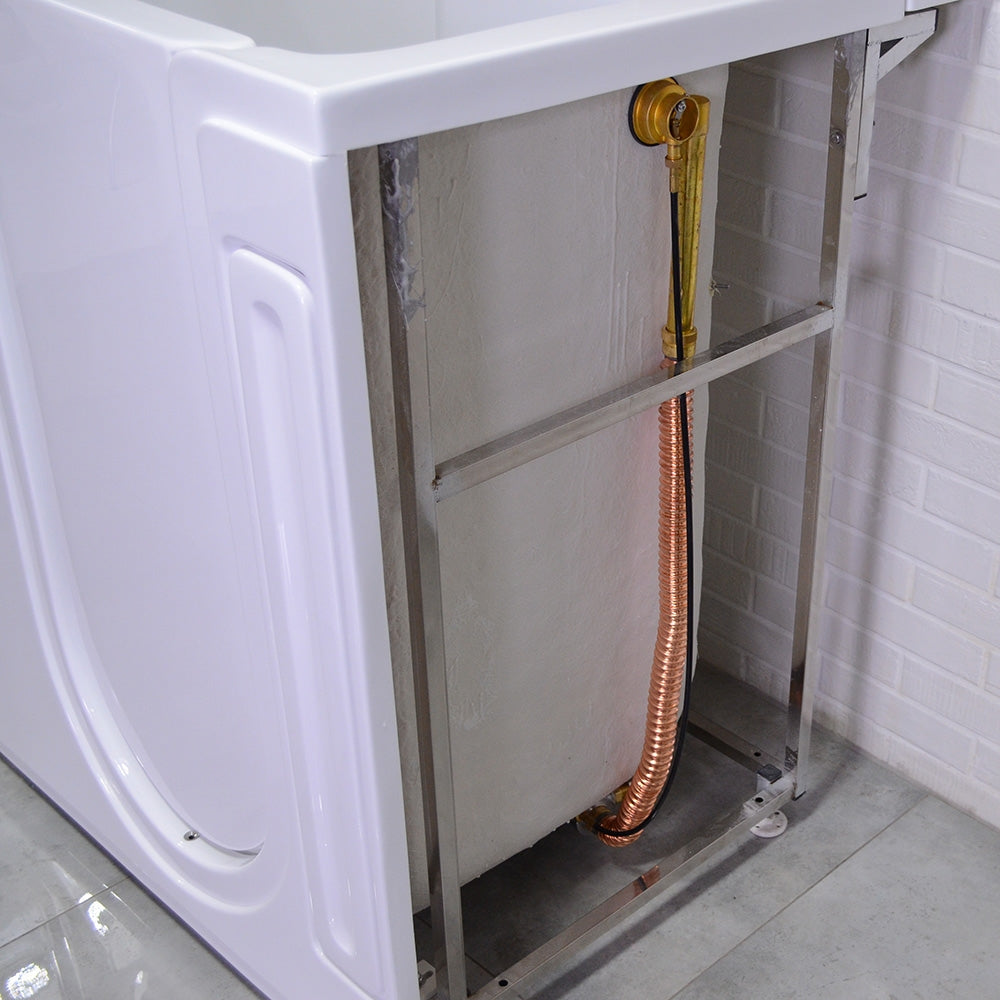 “RZ5327SS” 53" x 26.5" Walk-In Soaking Bathtub