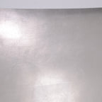 Standard Wide “Simona59” 59" CoreAcryl WHITE Acrylic French Bateau Clawfoot Tub with Umber Wash Silver Leaf Exterior