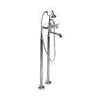 “Victoriana Freestanding British Telephone Style Tub Faucet” in Chrome