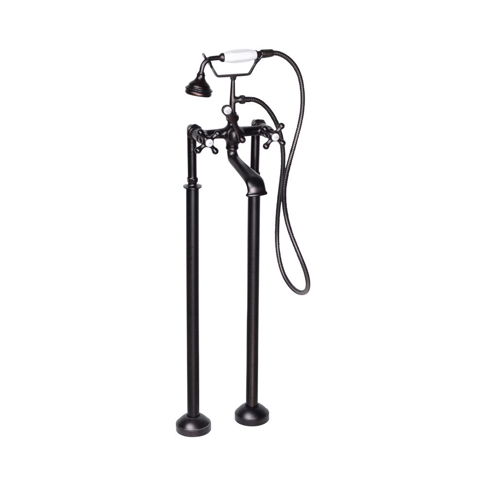 “Victoriana Freestanding British Telephone Style Tub Faucet” in Oil Rubbed Bronze