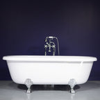 75" Jetted Clawfoot Tub “SanSiro Empress EM75N” Reinforced Acrylic