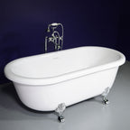 75" Jetted Clawfoot Tub “SanSiro Empress EM75N” Reinforced Acrylic