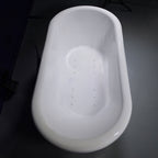 “SanSiro SS75PDA” 75 Inch “Warmed Air Jetted” Double Ended Pedestal Tub