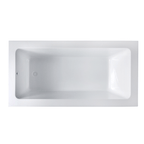 “SanSiro Asti59E” 59 x 34 inch “Foam Insulated Cavity Walls” Acrylic Freestanding Bathtub