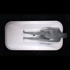 “SanSiro Non-Jetted Water Heated Eclipse-SM79WHC” Center Drain Acrylic Freestanding Soaker Tub