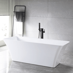 “SanSiro Sandava73C” 73 x 32 inch “Foam Insulated Cavity Walls” Acrylic Freestanding Bathtub