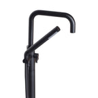 “The Waterlands No.017MB” Freestanding Floor Mounted Tub Faucet in Matte Black