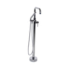 “The Waterlands No.017PC” Freestanding Floor Mounted Tub Faucet in Polished Chrome