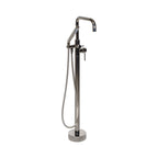 “The Waterlands No.017PN” Freestanding Floor Mounted Tub Faucet in Polished Nickel