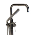 “The Waterlands No.017PN” Freestanding Floor Mounted Tub Faucet in Polished Nickel