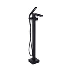 “The Waterlands No.041MB” Freestanding Floor Mounted Tub Faucet in Matte Black