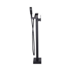“The Waterlands No.041MB” Freestanding Floor Mounted Tub Faucet in Matte Black