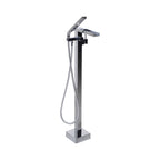 “The Waterlands No.041PC” Freestanding Floor Mounted Tub Faucet in Polished Chrome