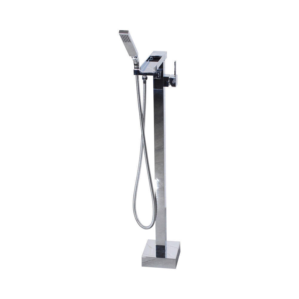 “The Waterlands No.041PC” Freestanding Floor Mounted Tub Faucet in Polished Chrome