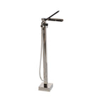 “The Waterlands No.041PN” Freestanding Floor Mounted Tub Faucet in Polished Nickel