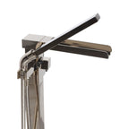 “The Waterlands No.041PN” Freestanding Floor Mounted Tub Faucet in Polished Nickel