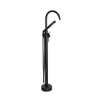 “The Waterlands No.172MB” Freestanding Floor Mounted Tub Faucet in Matte Black