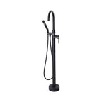 “The Waterlands No.172MB” Freestanding Floor Mounted Tub Faucet in Matte Black