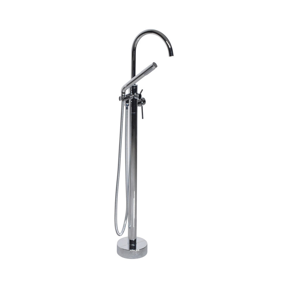 “The Waterlands No.172PC” Freestanding Floor Mounted Tub Faucet in Polished Chrome