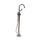 “The Waterlands No.172PN” Freestanding Floor Mounted Tub Faucet in Polished Nickel