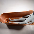 “SanSiro Wild West 67LA ” 67 inch “Soaker” Pure Copper Freestanding Single Slipper Pedestal Bathtub with Lightly Aged Finish