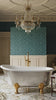 Athena 58 Umber Wash Sliver Leaf Tub